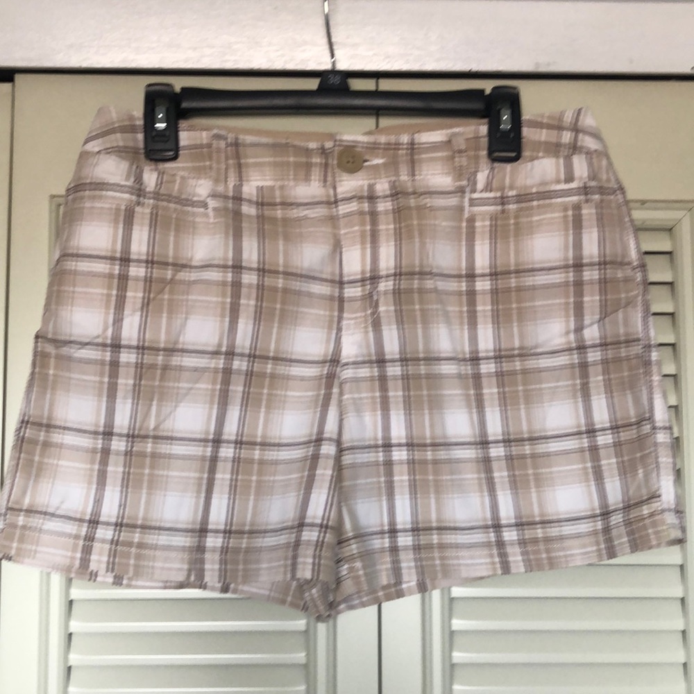 St. John’s Bay plaid shorts